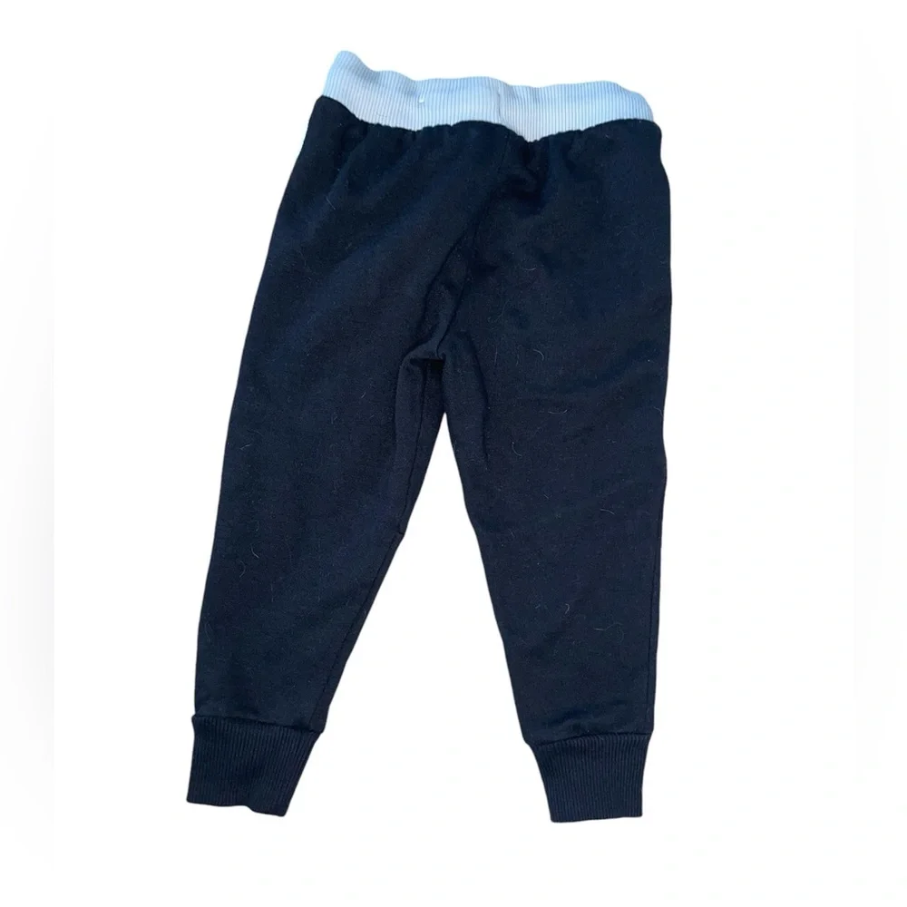 Boys Sz 4‎ Black with White Stripe Children’s Place Joggers
